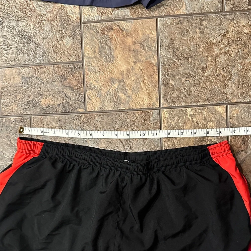 Nike Black and Red Athletic Shorts - Picture 5 of 6